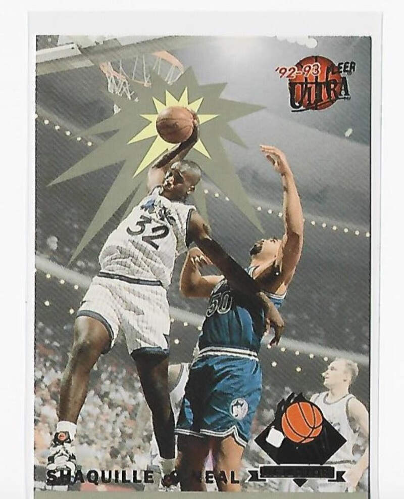 Shaquille O'Neal フィギュア コレクティブルカード付き 未開封 Shaquille O'Neal 1992 Ultra All Rookie Card #7 Encapsulated