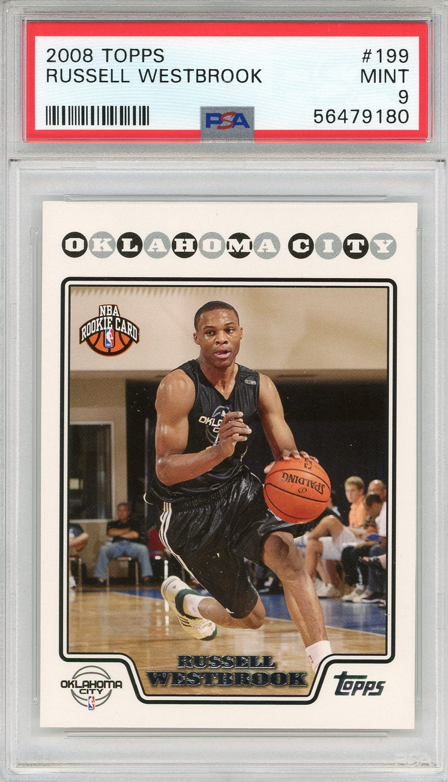 PSA10 /199 NBA RUSSELL WESTBROOK 初代OPTIC 2008 TOPPS RUSSELL 