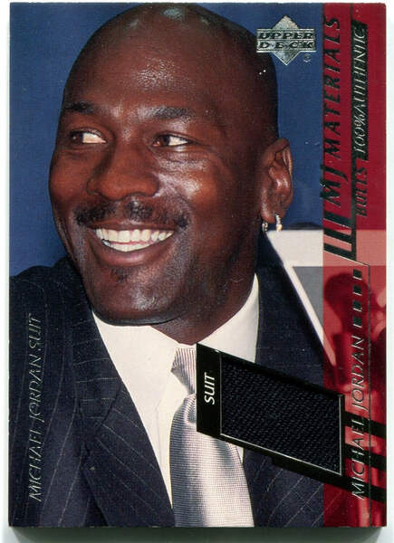 Michael Jordan Upper Deck MJ Materials Suit Card 2000 | eBay