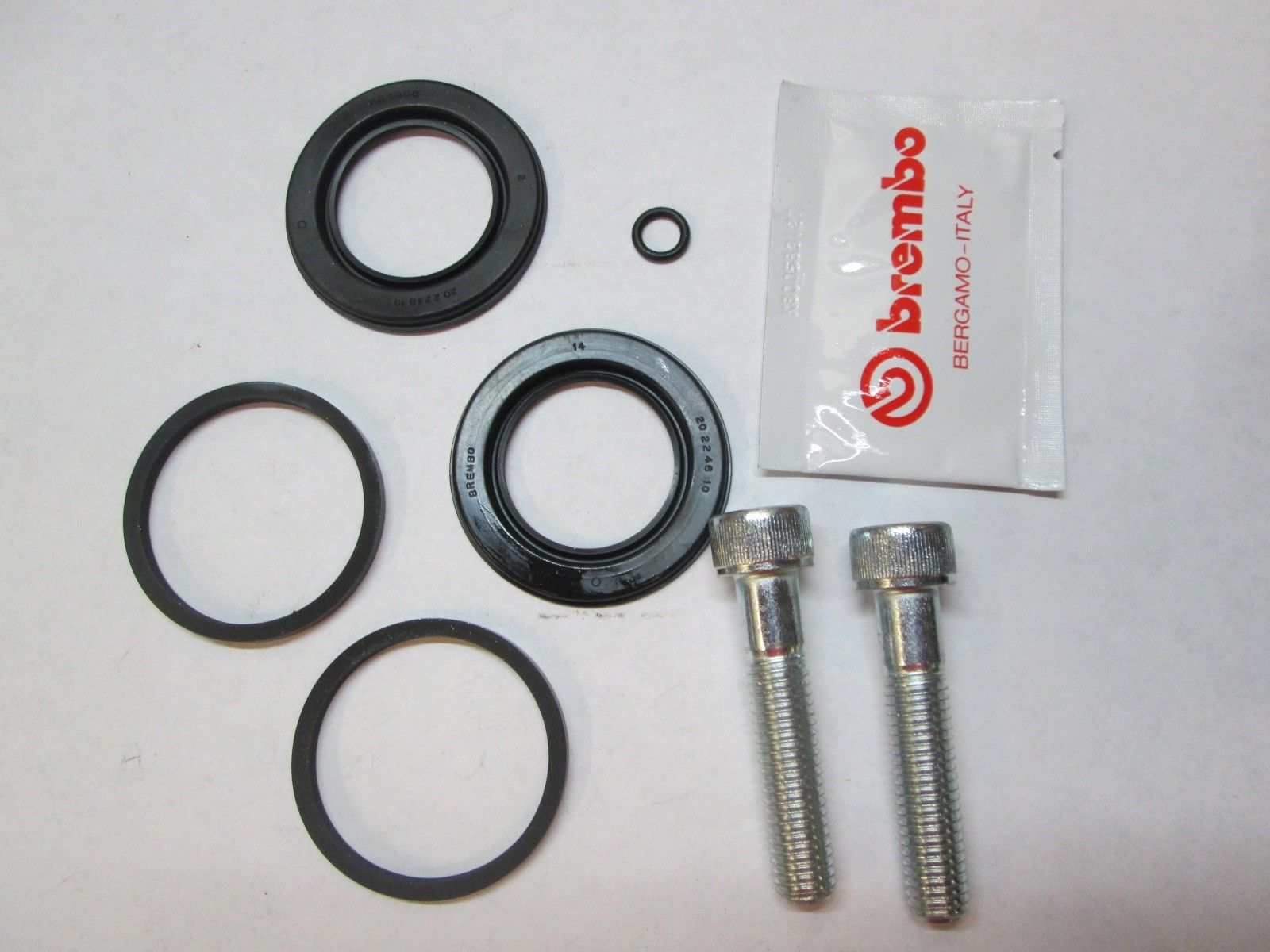 thumbnail image 2 of Moto Guzzi Brembo F08 Caliper Seal Kit (120274110) – Fits Ducati, Benelli, Laverda 2 of 6