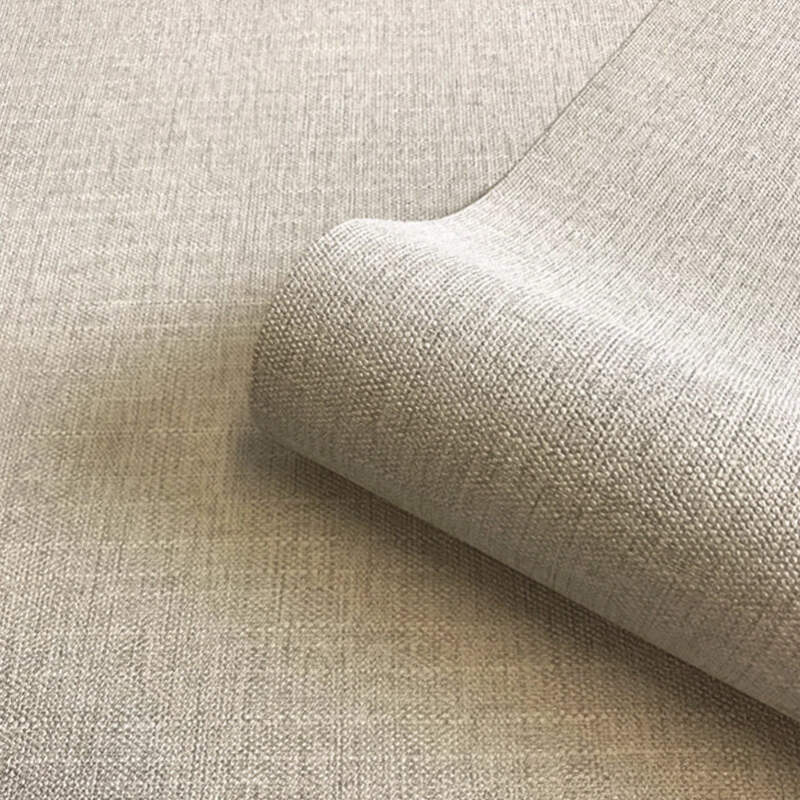 Giorgio Luxury Beige Fabric Effect Textured Plain Wallpaper By