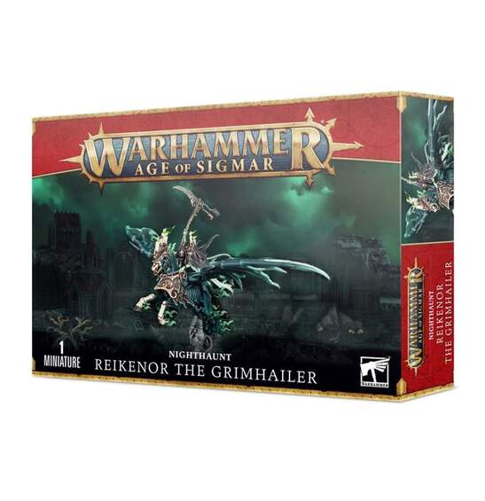 Figurine Warhammer AOS : Reikenor The Grimhailer En Plastique – Nighthaunt – P-00H7U (Occasion)