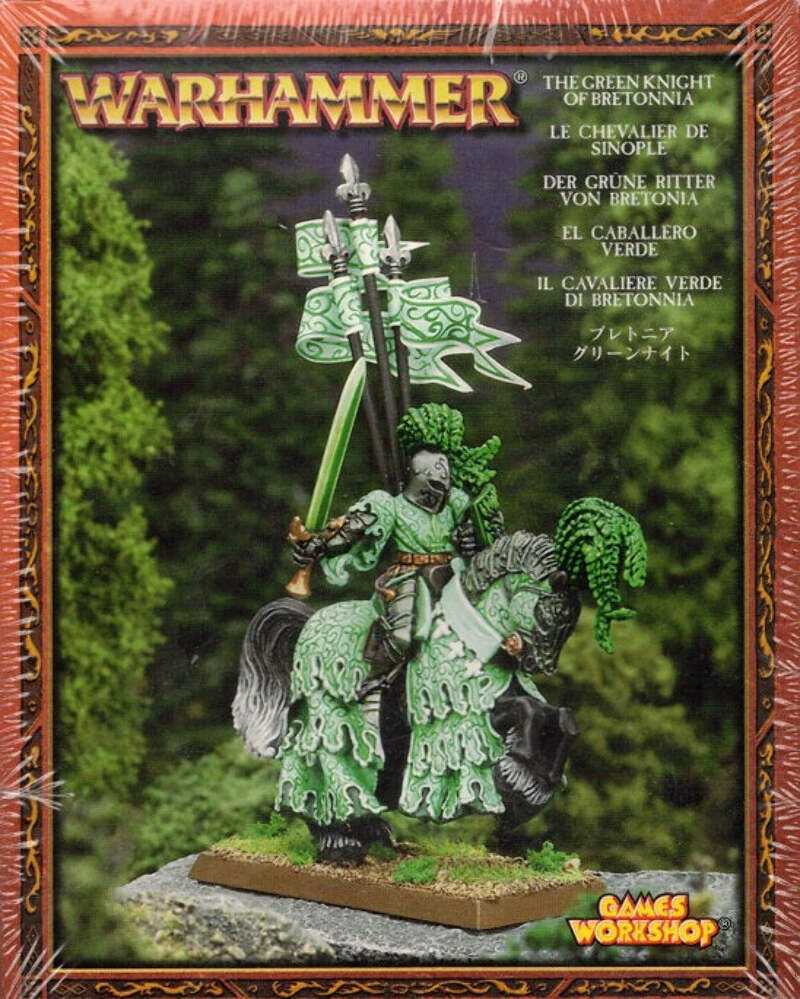 The Green Knight Kingdom of Bretonnia Warhammer Old World | eBay
