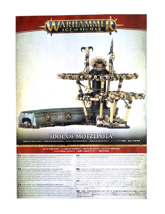 Idol of Motzlpota Seraphon Terrain Warhammer Age of Sigmar | eBay