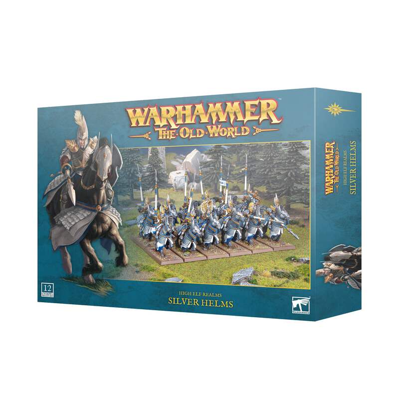 Warhammer High Elves Silver Helms Regiment - Old World, GW Neuf Sous Blister