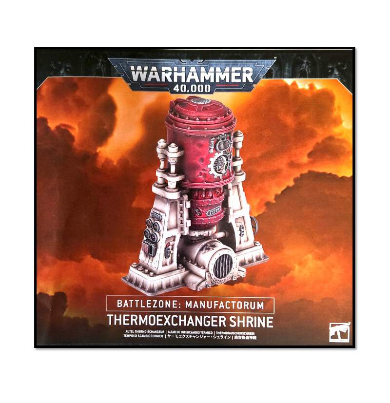 Battlezone Manufactorum Thermoexchanger Shrine Adeptus