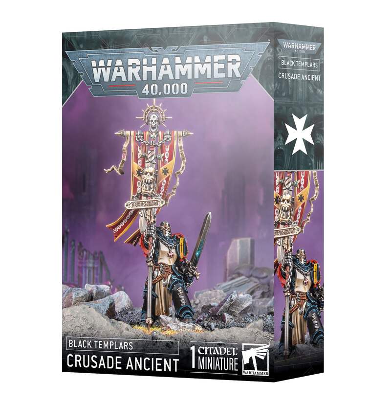 ●BLACK CRUSADERS LAND RAIDER CRUSADER SPACE MARINES WARHAMMER 40K BLACK