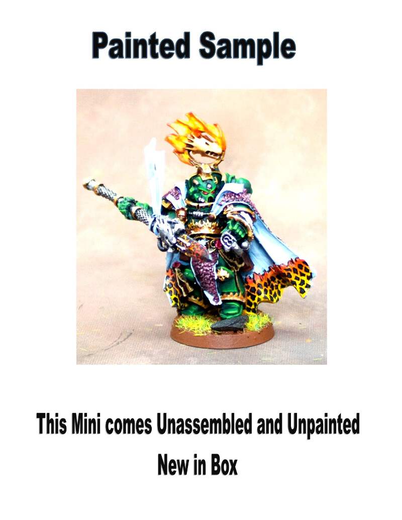 Captain Vulkan He'Stan Salamanders Forgefather Warhammer 40K | eBay