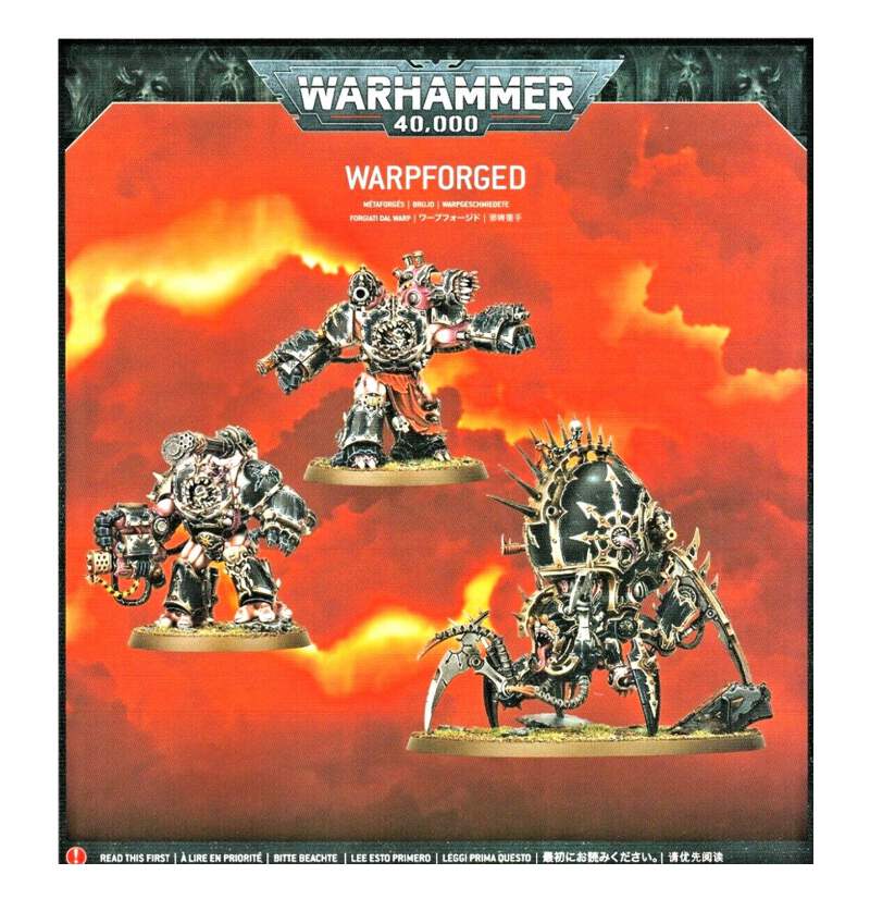 Warpforged Venomcrawler And Obliterators Chaos Space Marines 40K