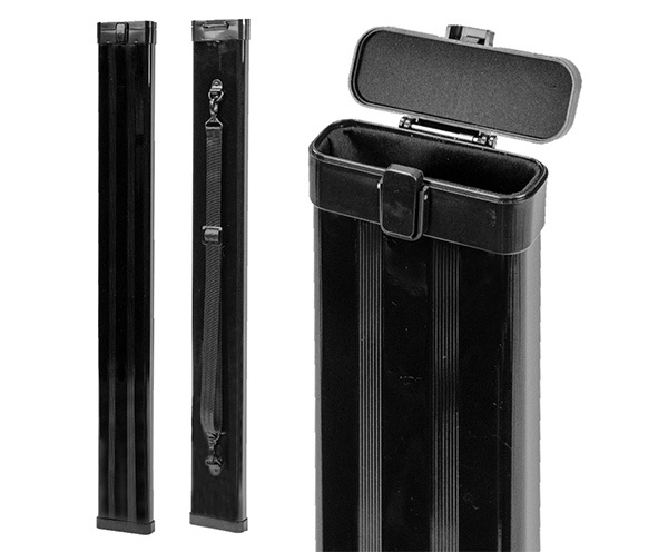 TG Aluminium Single Case Black