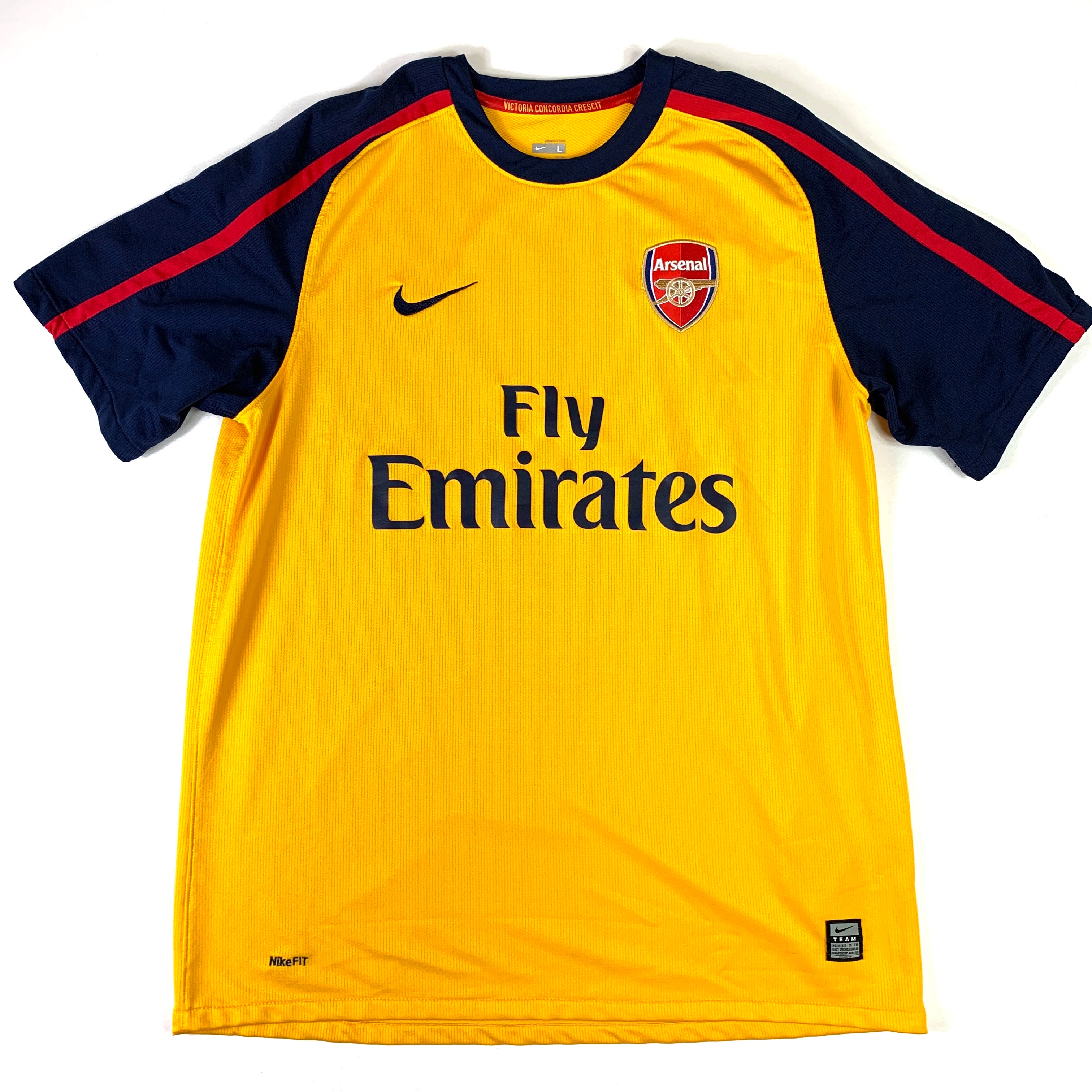 2008/09 Arsenal Away Shirt - Adult L | eBay