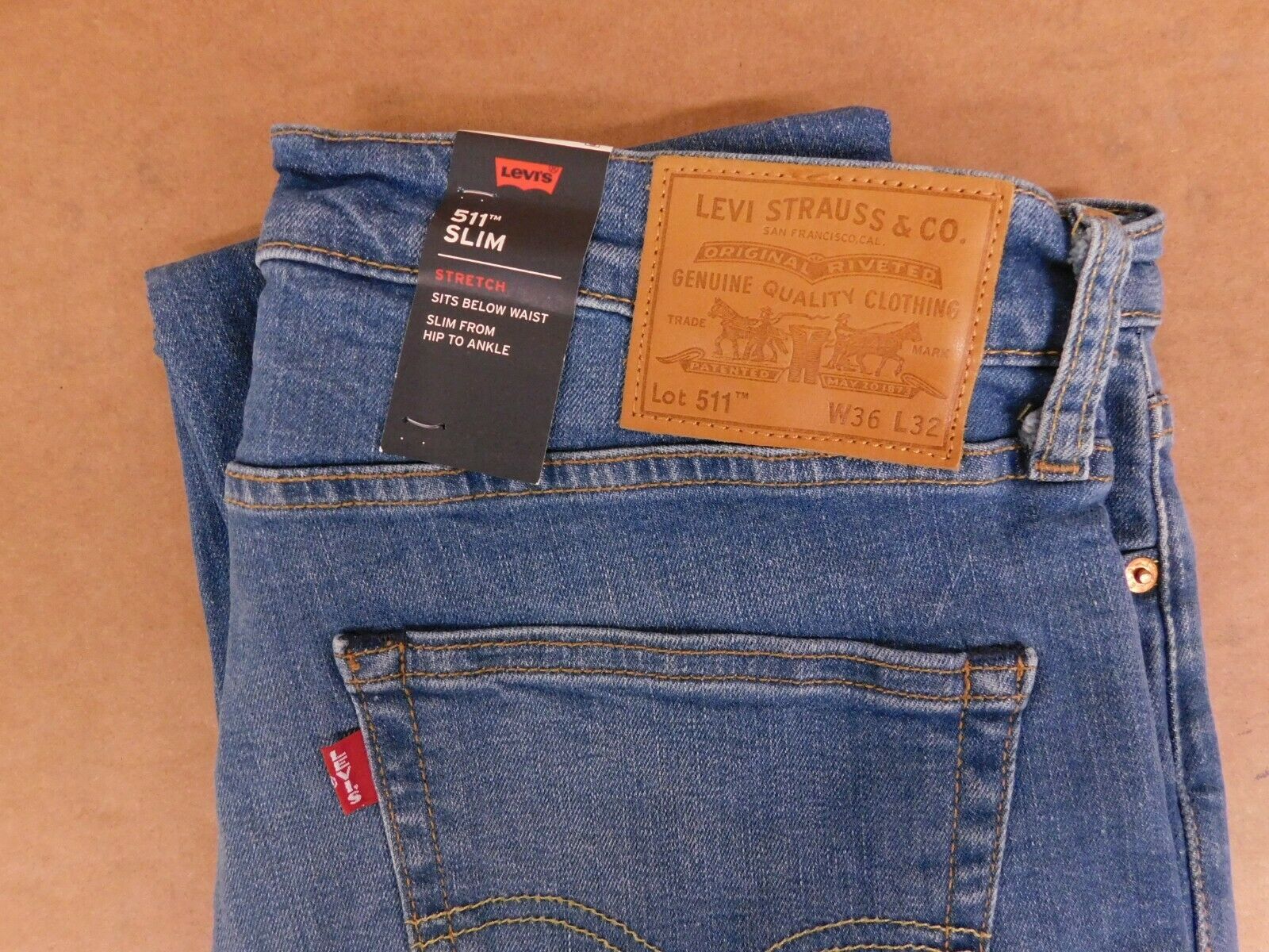 levis 511 36 32
