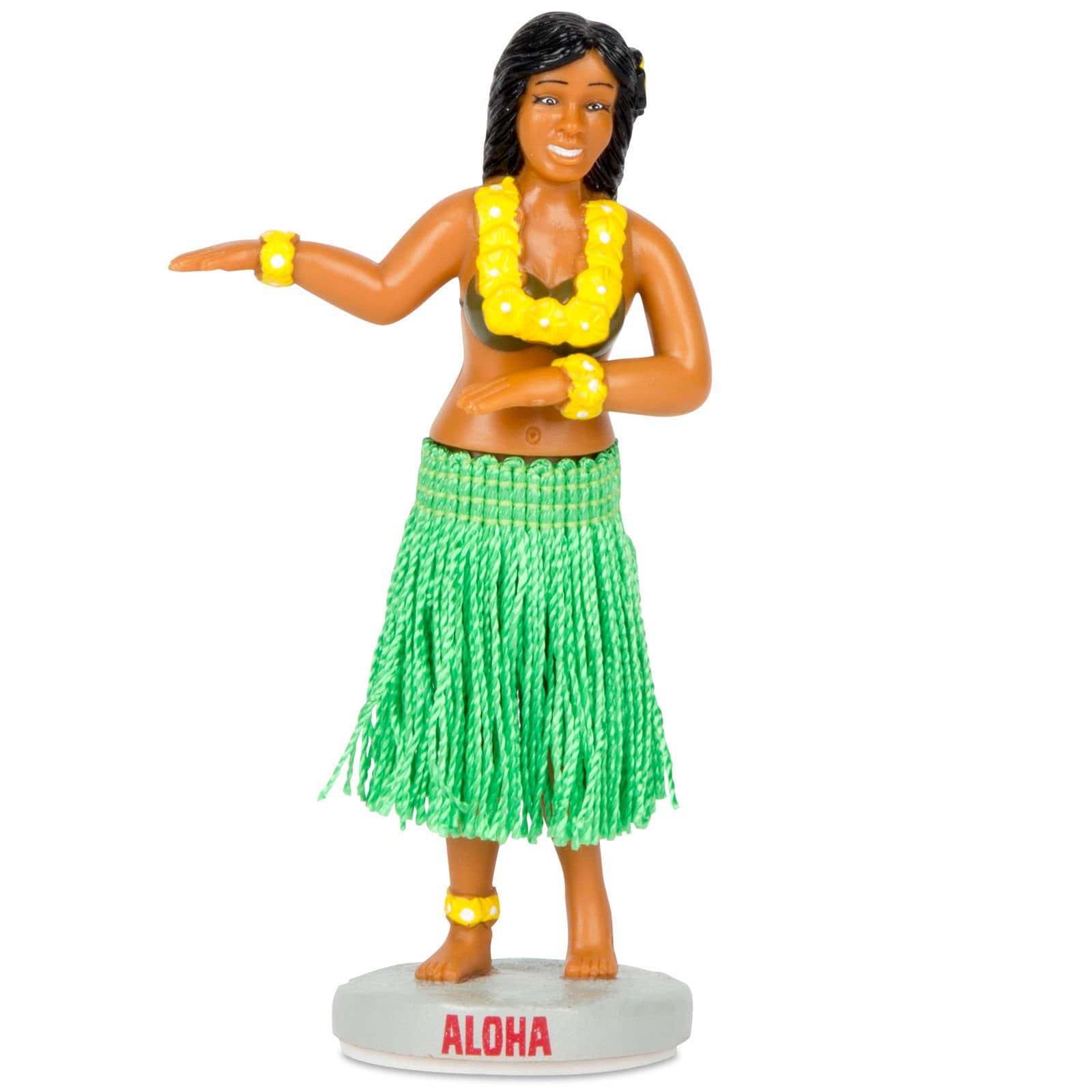 custom dashboard hula girl