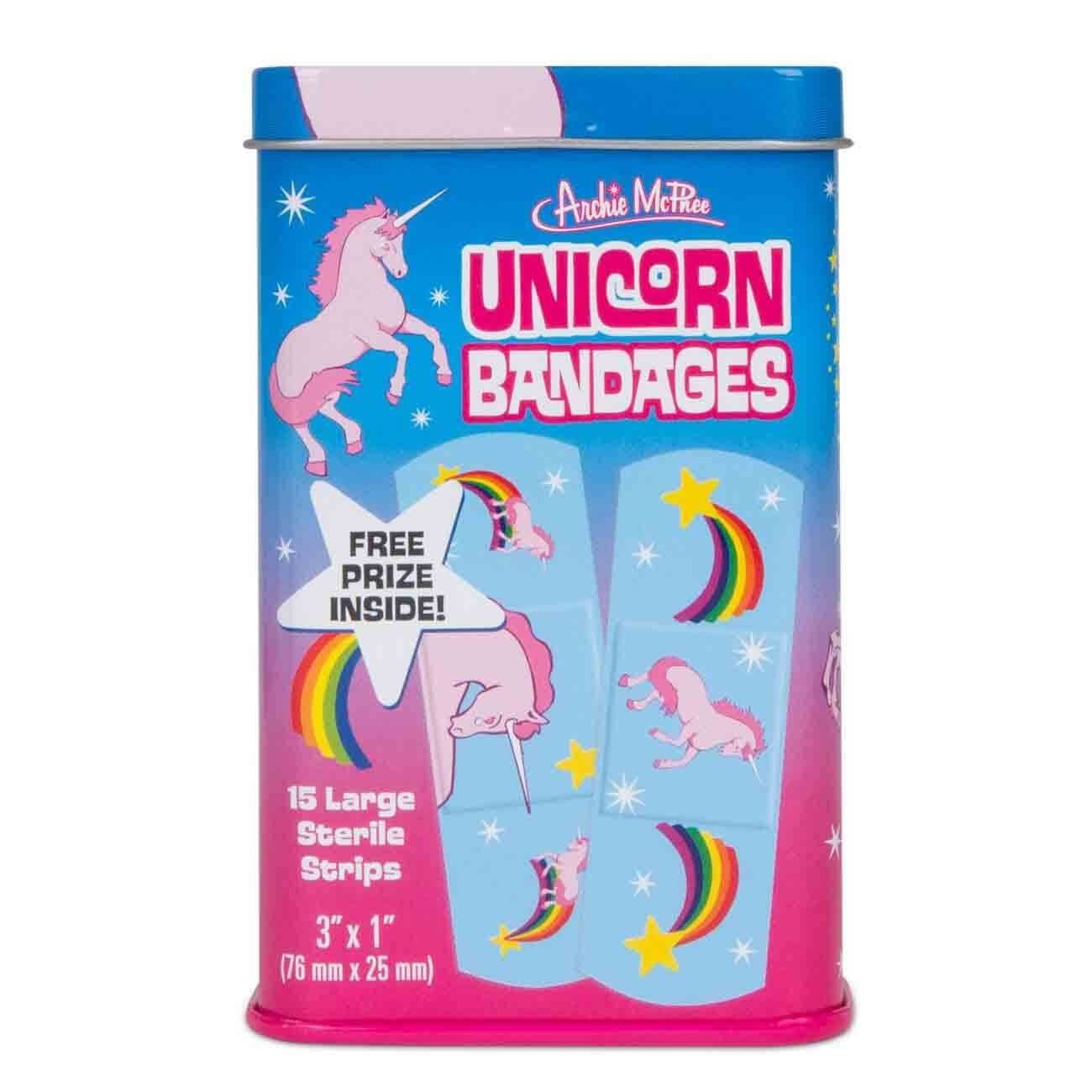 LEGAMI 30 colourful adhesive bandages with unicorns