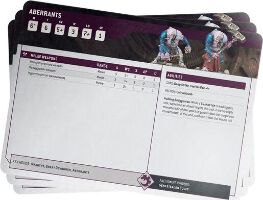 Warhammer 40K – Index Genestealer Cults – 25 Cartes De Règles – 10e édition – Jeu De Stratégie