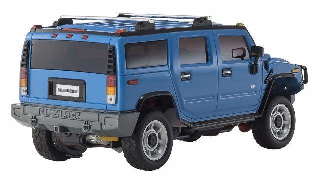 希少 未開封 京商 MINI-Z HUMMER H2 Blue 1/27 MINI-Z Overland Sports HUMMER H2 Blue Readyset RTR 32062BL