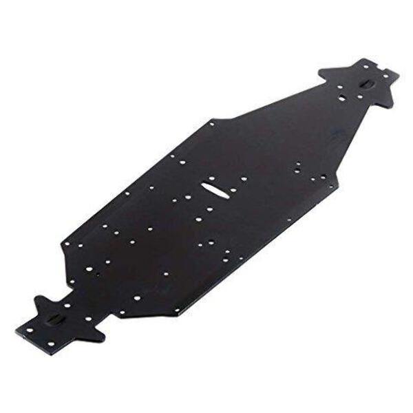 ARRMA Aluminum Chassis LWB Black - Lightweight Replacement Part For RC Cars