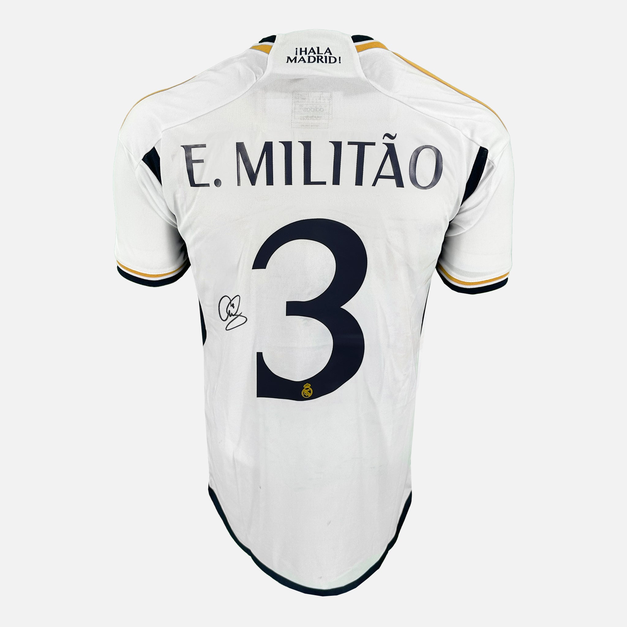 値下げ‼️正規品 Real Madrid E. Militão ユニフォーム adidas E. Militão Real Madrid Authentic Home Jersey w/ La