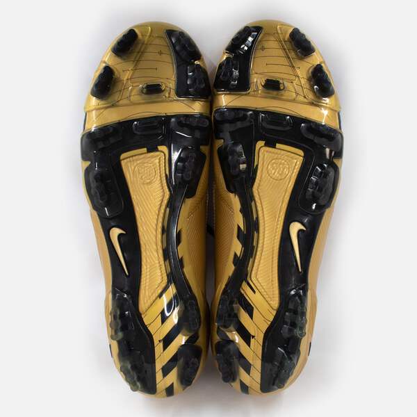 Nike T90 Laser II Gold/Black FG [New] UK 9 | eBay UK