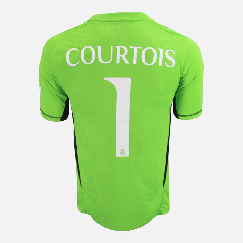 2023-24 Real Madrid Goalkeeper Shirt Courtois 1 [New] L | eBay
