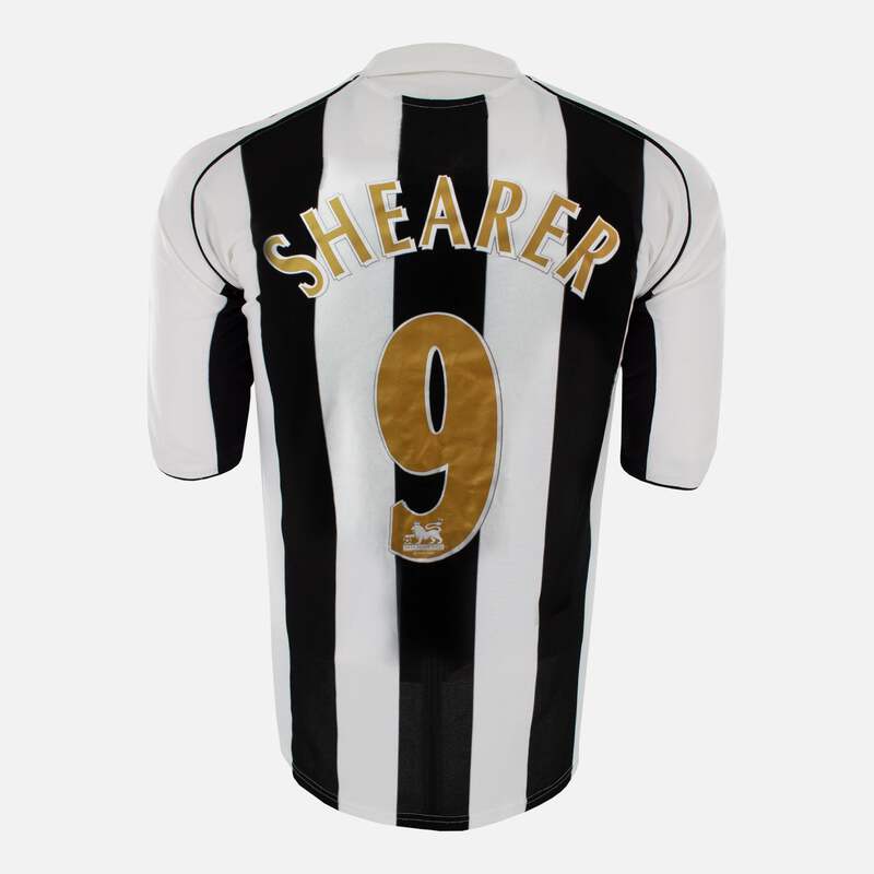 2005-07 Newcastle United Home Shirt Shearer 9 [Excellent] S | eBay