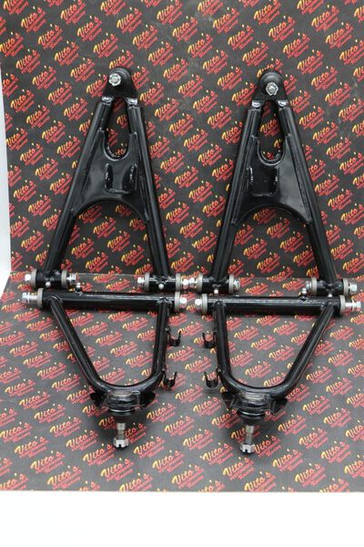 高級ブランド replica OEM complete A-Arms set Yamaha caps + bolts + BLACK その他