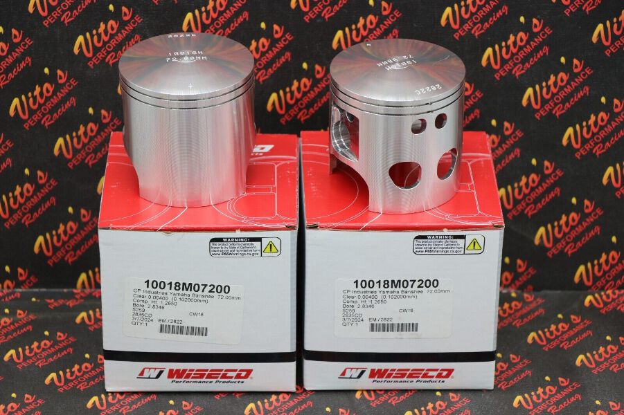 Yamaha Banshee CHEETAH SUPER CUB 472cc 72.00mm 4mm + pistons