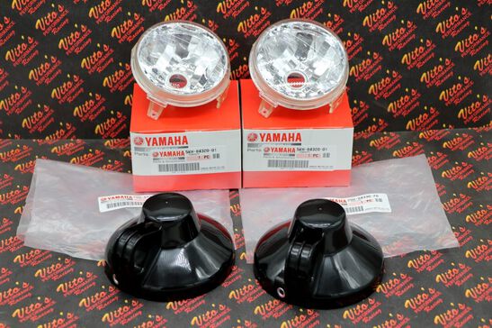 2 x headlight lens body buckets assembly OEM factory Yamaha