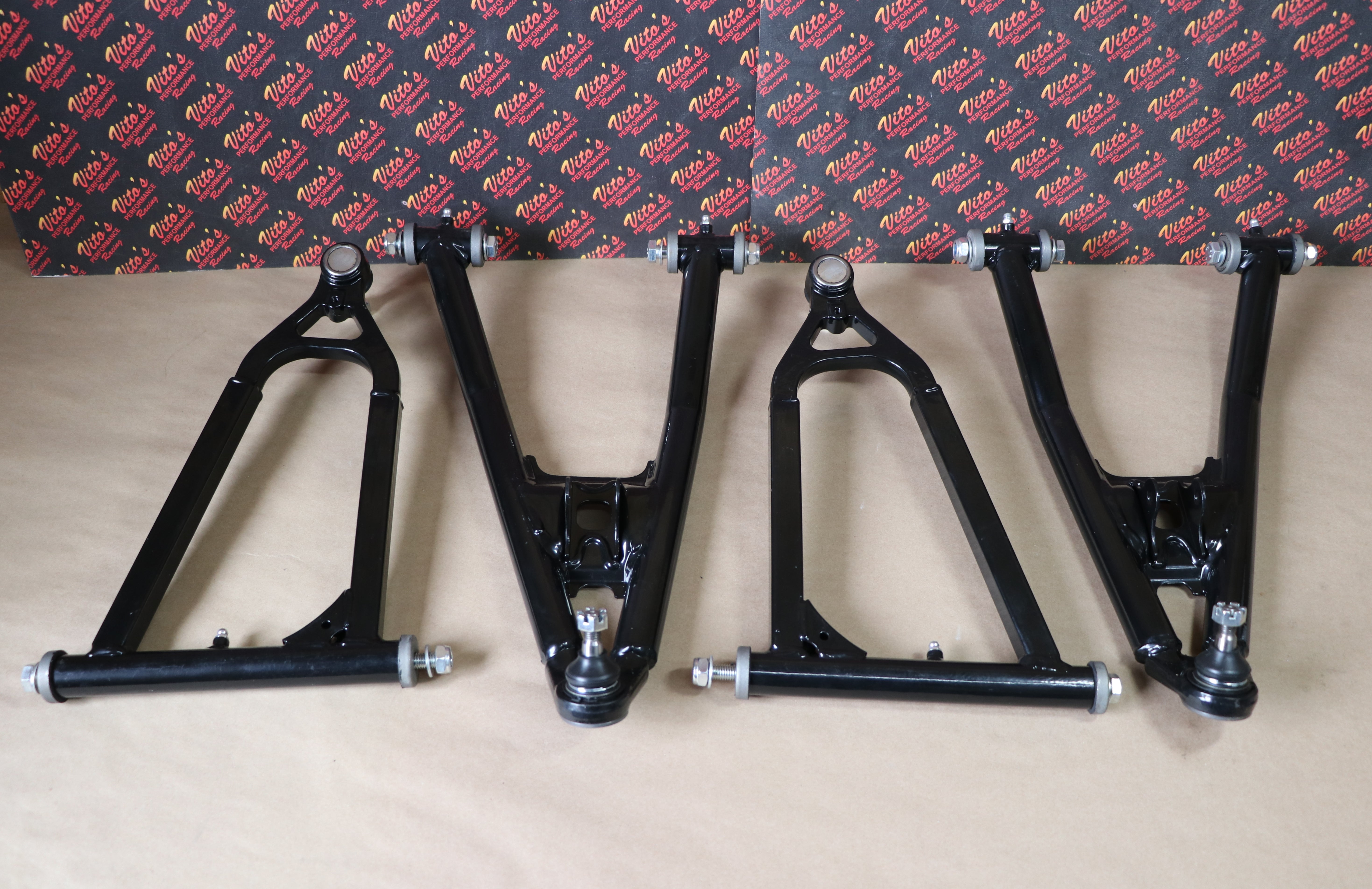 thumbnail image 2 of ALLOYWORKS Front A-Arms Upper/Lower Set For Yamaha Raptor 700 700R 2006-2025 - Chromoly Steel, Wider +1 Forward +2, Direct Bolt-On 2 of 3