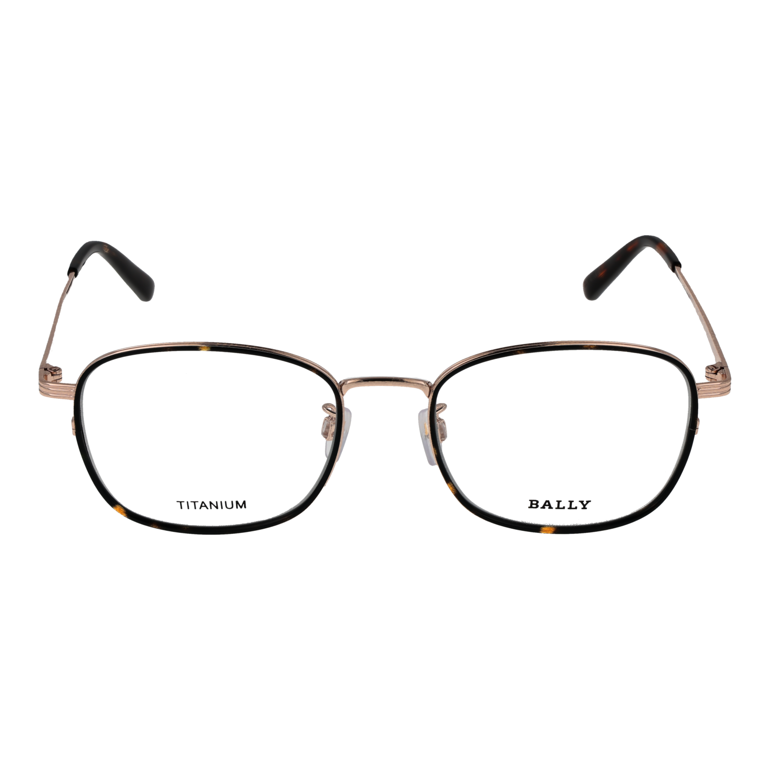 メガネ Bally Titanium Frame BY5068H 052 Luxury l Lightweight Bally Glasses Frames BY5068-H 052 53mm Titanium Men Brown