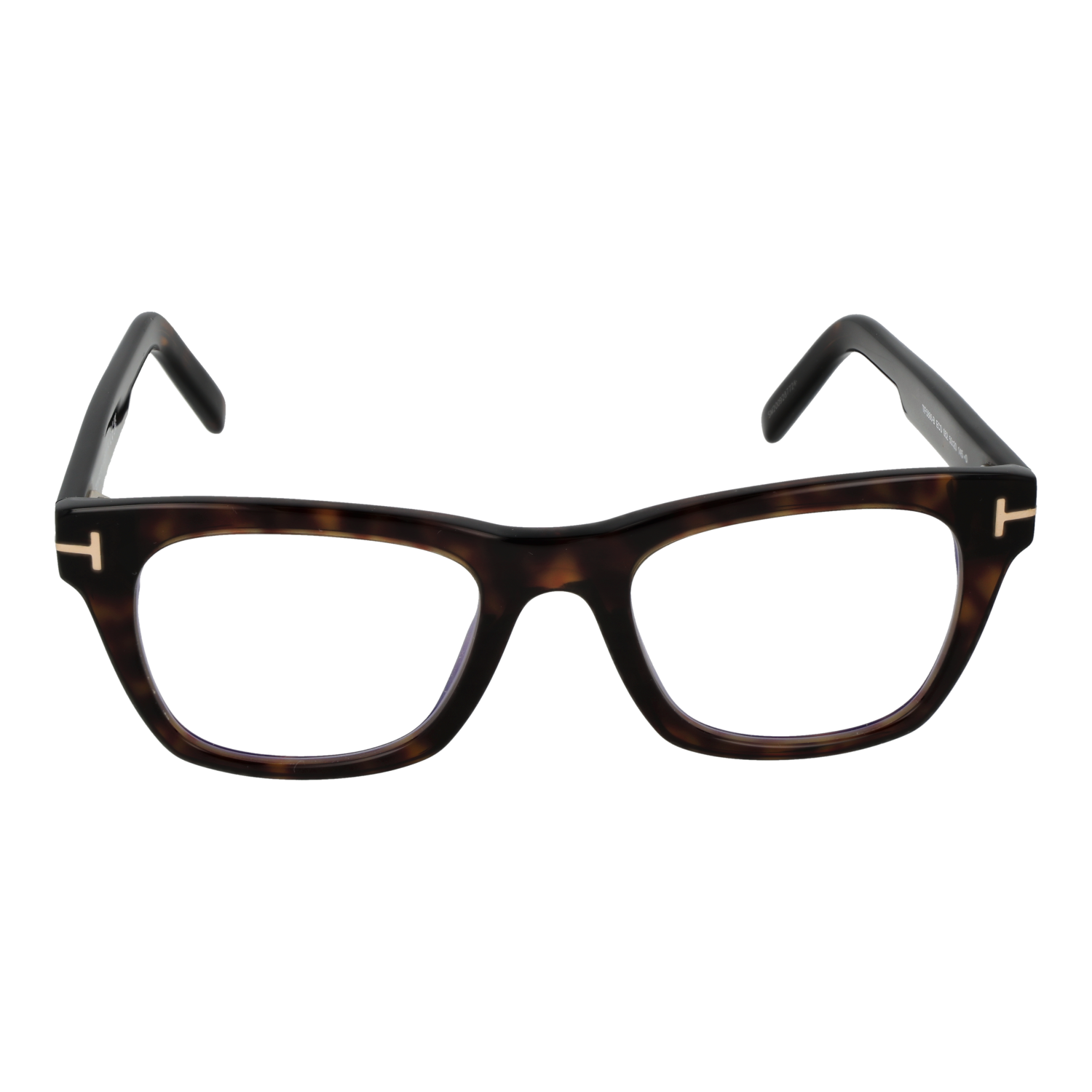 Tom Ford Eyeglasses FT5886-B 052 Men Brown Havana Square 