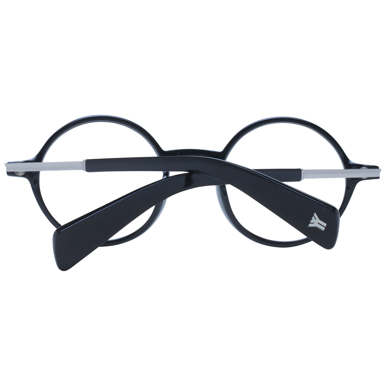 Yohji Yamamoto Eyeglasses Black Acetate Panto Frames YY1006 019