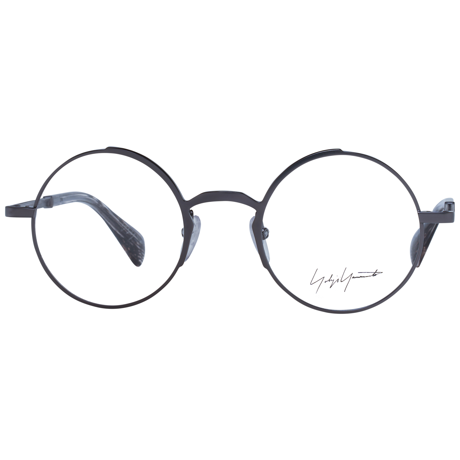 Yohji Yamamoto Black Metal Glasses Women\'s (Frames) Yohji Yamamoto 52 6102 3 – Vintage Frames Company main image 3