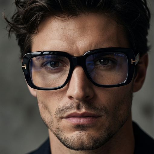 Tom Ford FT5822 Eyeglasses Havana Acetate/Metal Tom Ford® FT5892-B Square Eyeglasses - EuroOptica main image 3