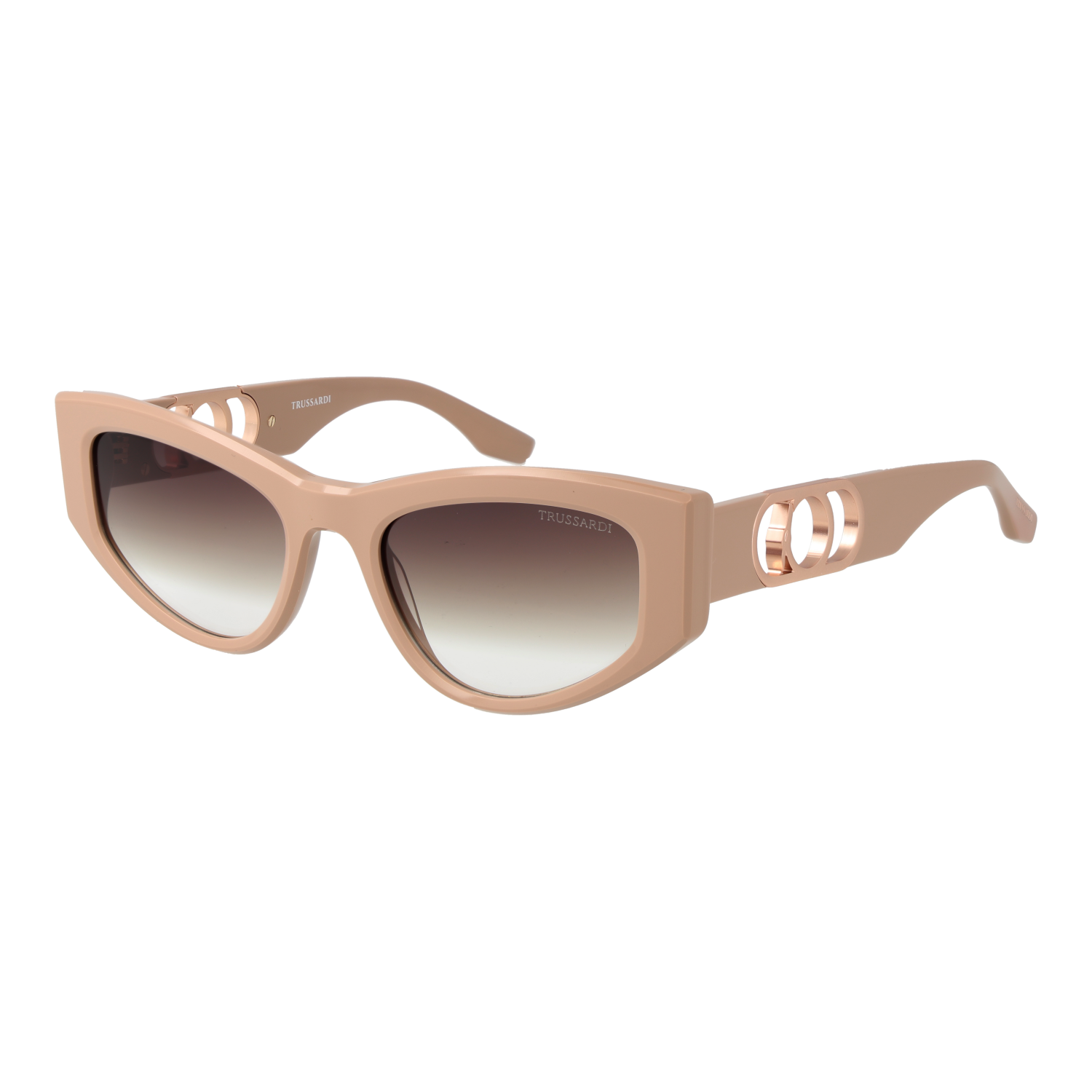 Trussardi Brown Acetate Women\'s Sunglasses Trussardi Women main image 3