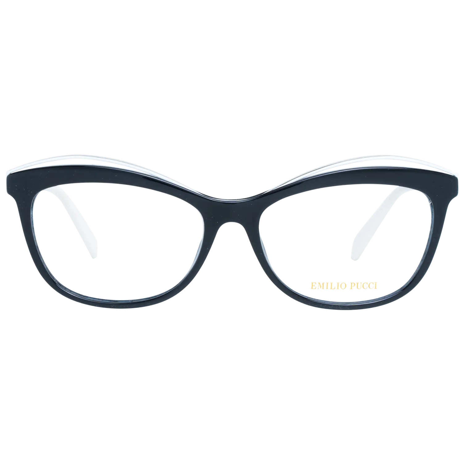 Emilio Pucci Black & Gold Cat eye Sunglasses Frame EMILIO PUCCI EP725S 064 BLACK CRYSTAL SUNGLASSES – Certified  main image 2