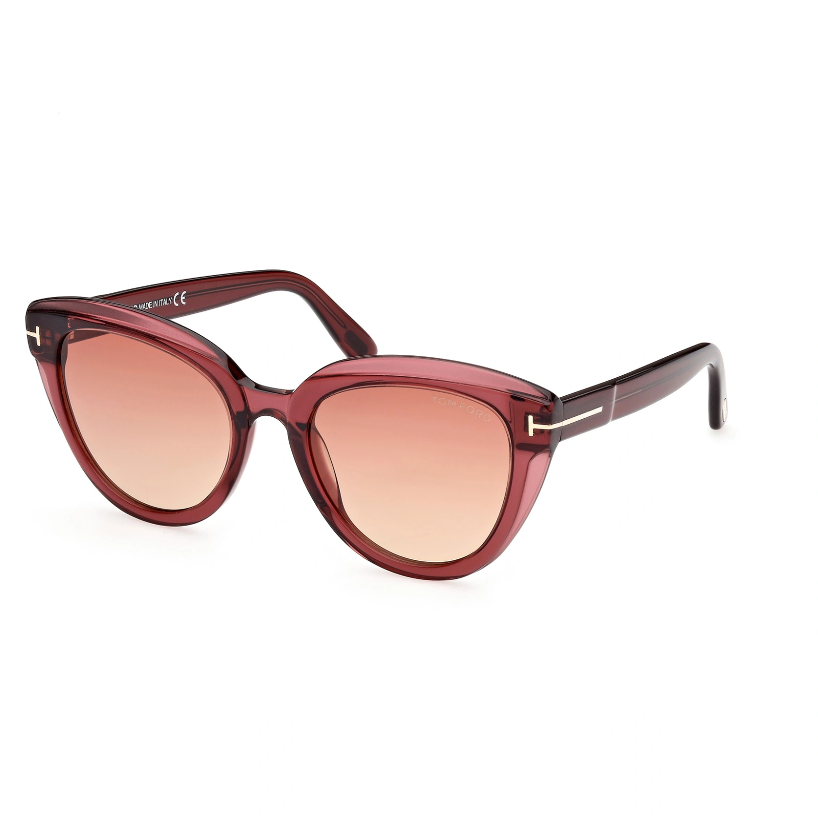 Tom Ford Burgundy Sunglasses with Gradient Lenses Amazon.com: Tom Ford Joanna TF1039 69Z Sunglasses Women main image 2