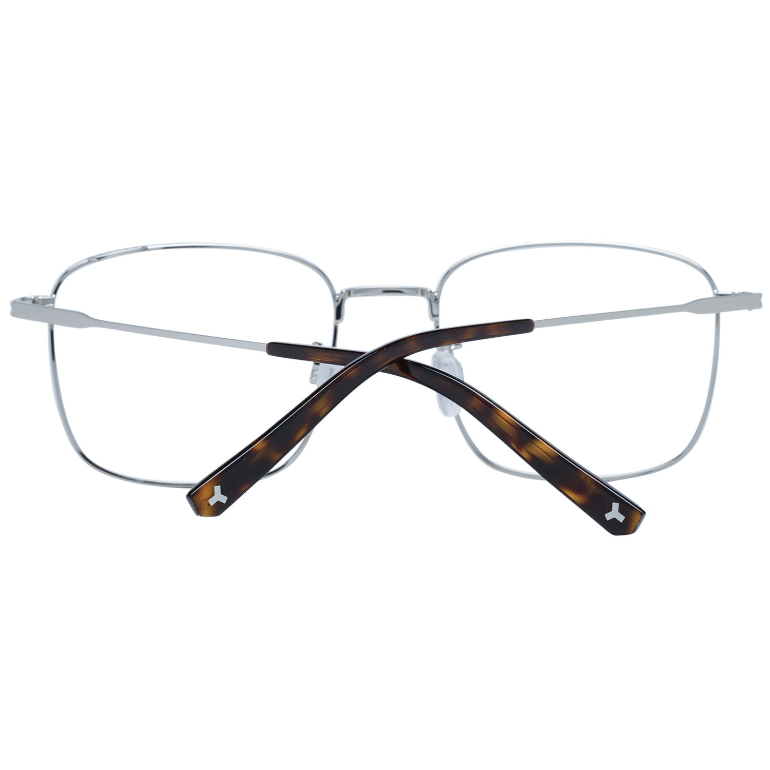 Bally Eyeglasses Silver Square Metal BY5039-D 016 54mm | eBay