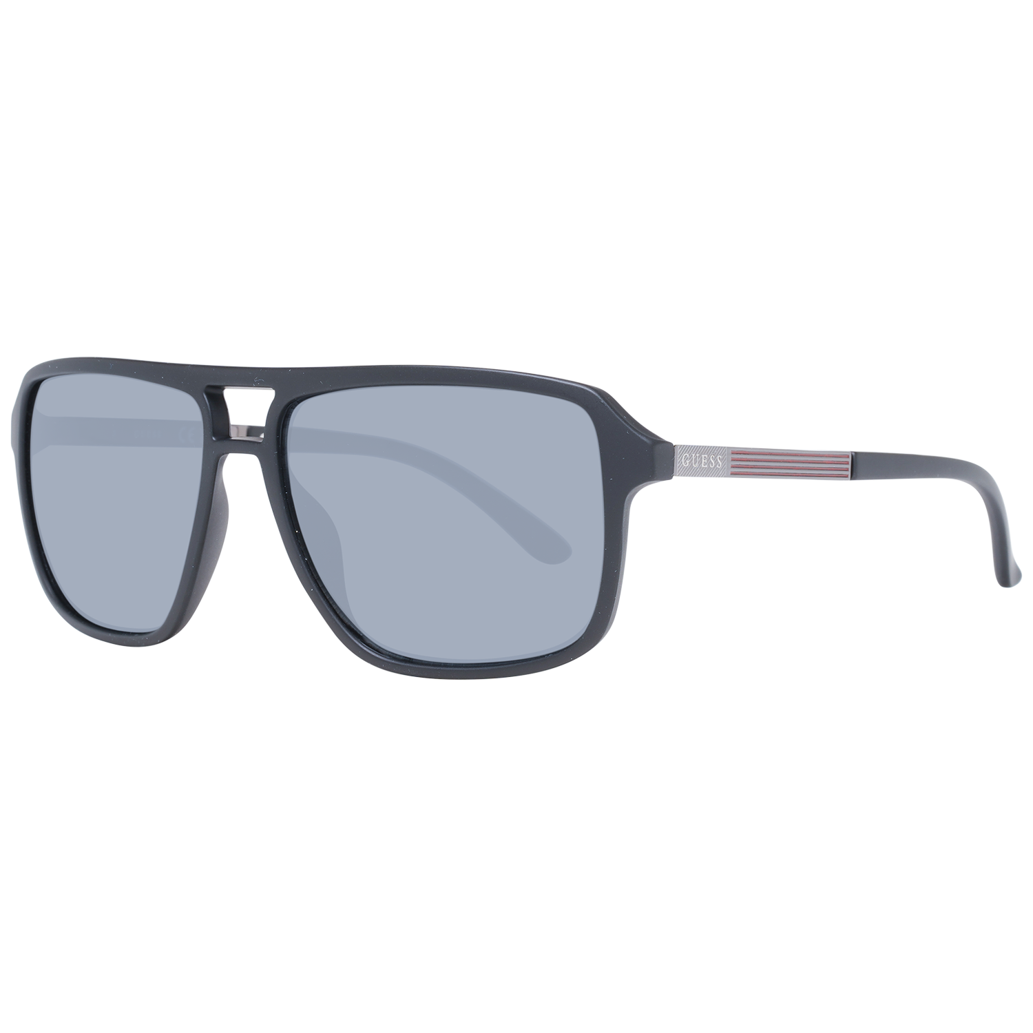 Guess Royal Blue Aviator Shades Guess Silver Blue Gradient Sunglasses GU00088 08W Metal  main image 2