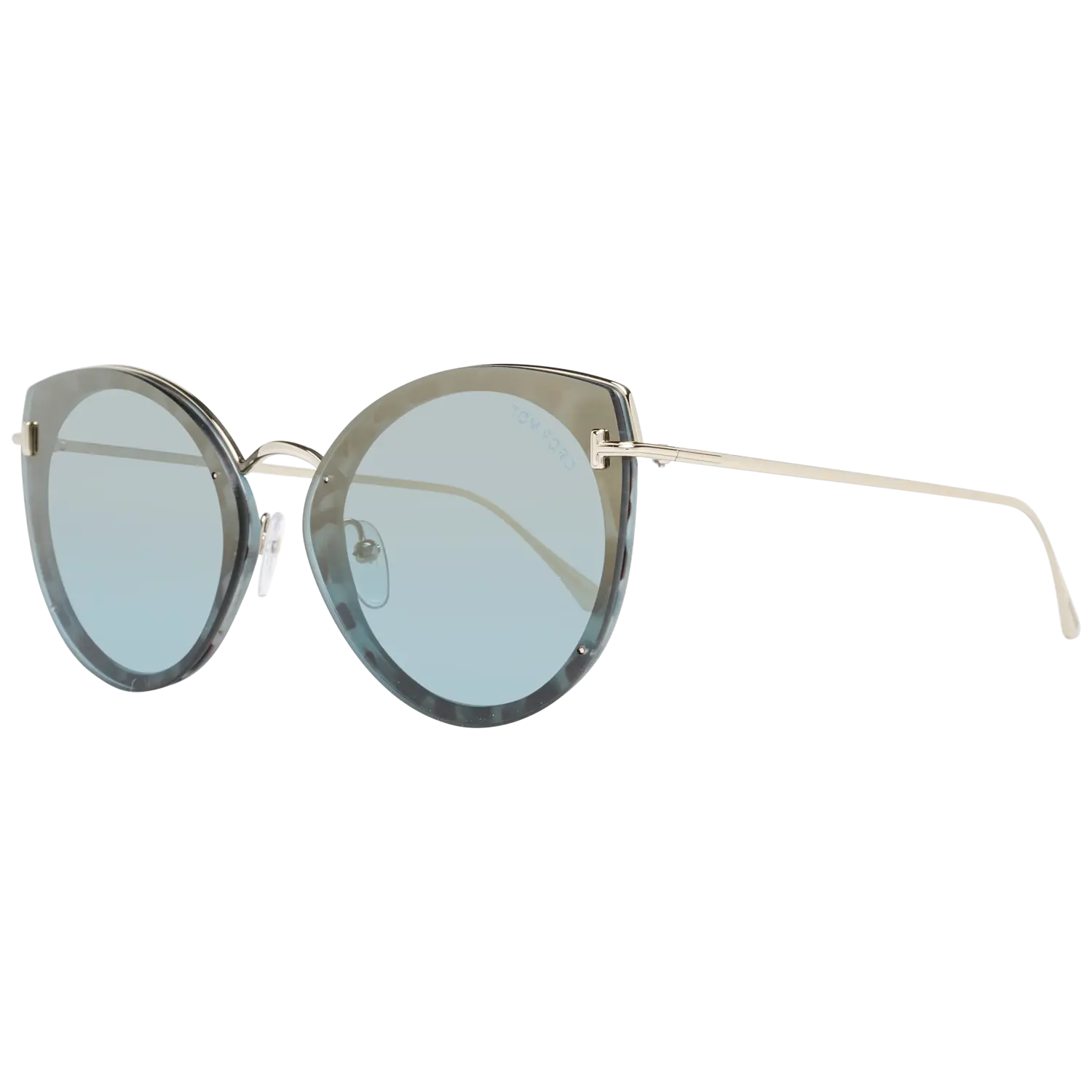 Tom Ford FT0683 55X Black/Gold Cat Eye Jess Sunglasses Tom Ford Jess Grey Gradient Cat Eye Ladies Sunglasses FT0683  main image 4