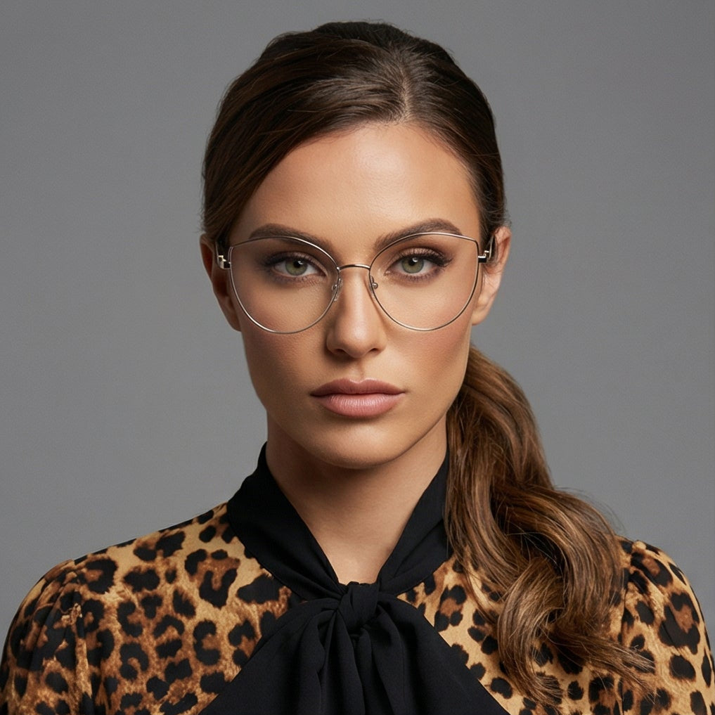 Emilio Pucci Silver Women Optical Women\'s Frames Emilio Pucci Glasses for Women | Frames main image 3
