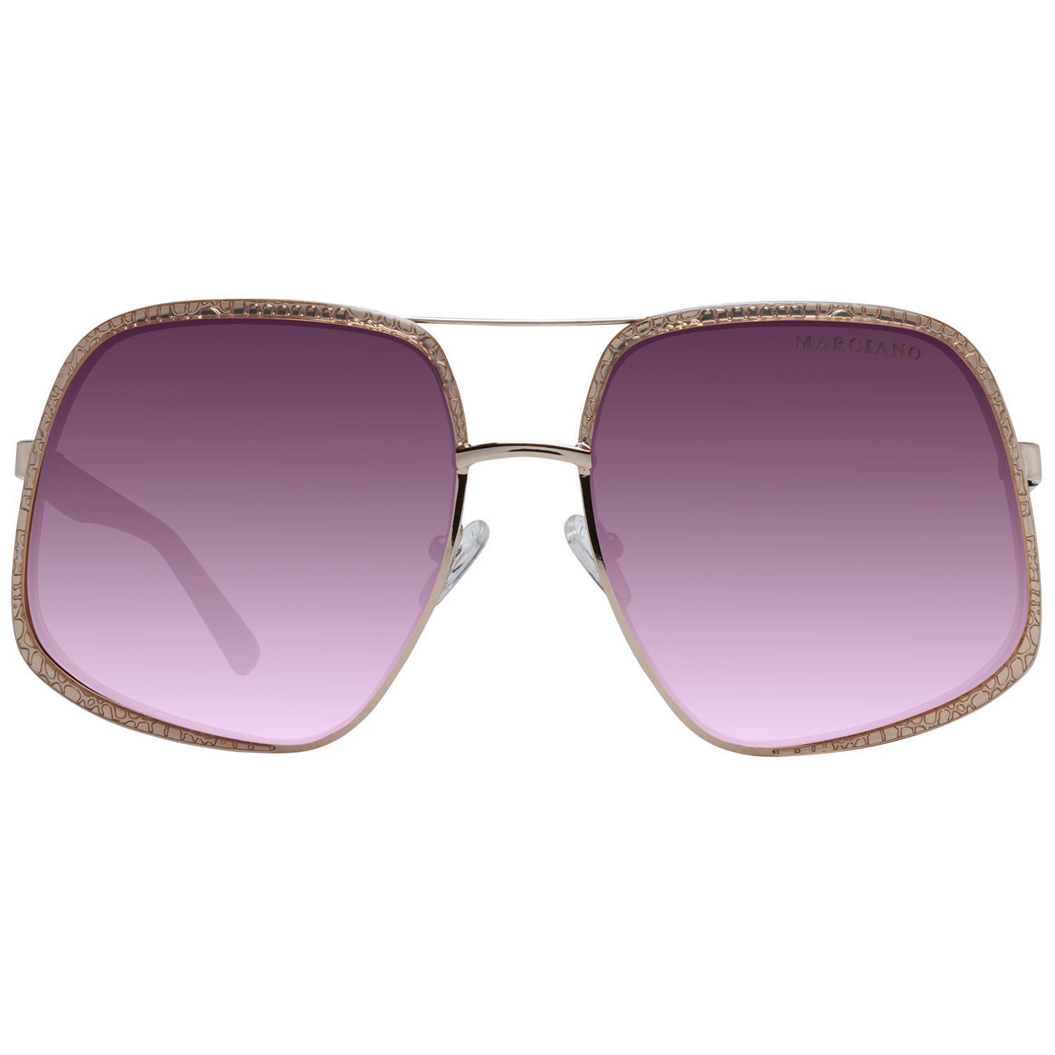 Marciano  Sunglasses with Crystal Accents GUESS by Marciano Oval Sunglasses w/ Swarovski Crystal GM645  main image 4