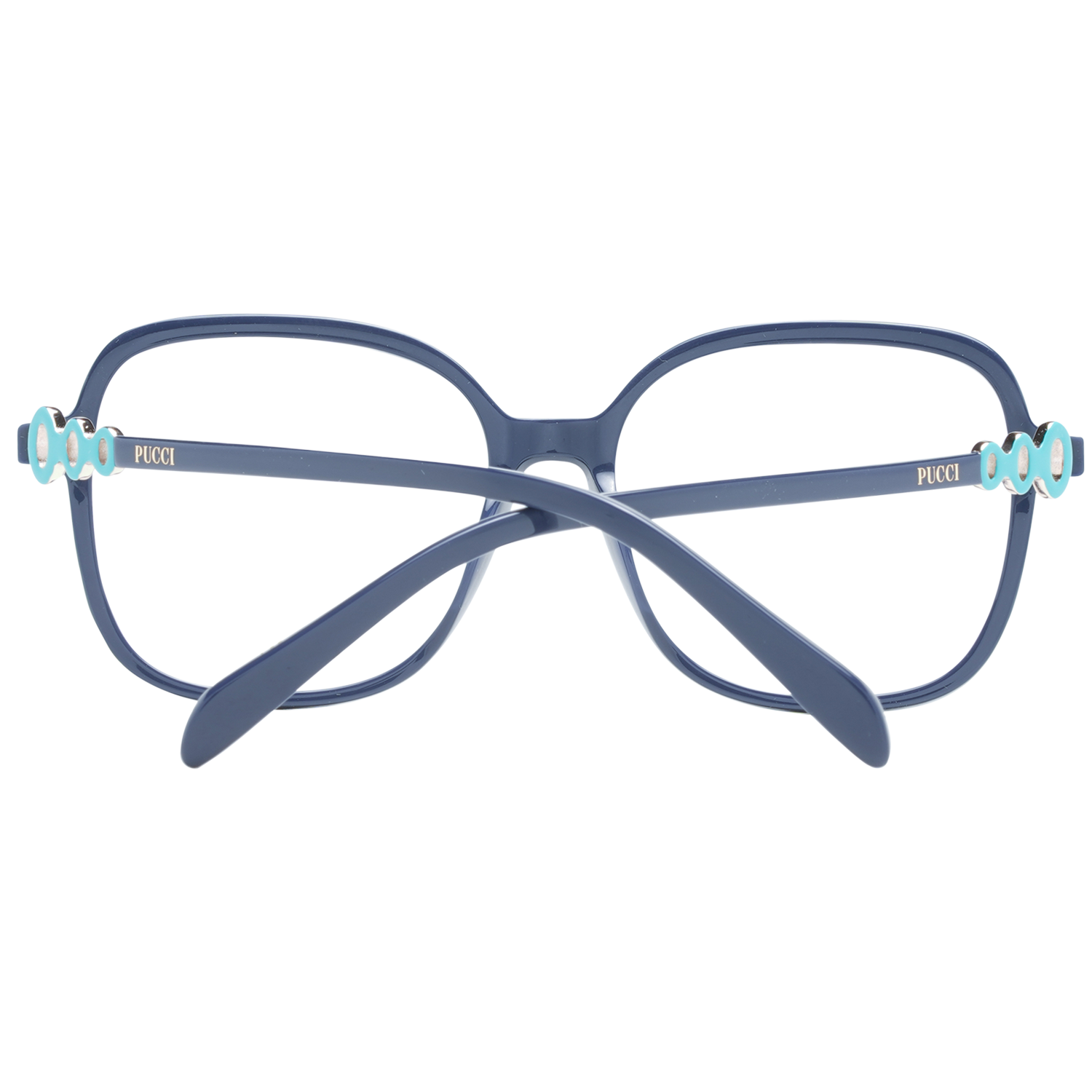 Emilio Pucci Eyeglasses Blue Square EP5177 090 54mm Women | eBay display picture 3