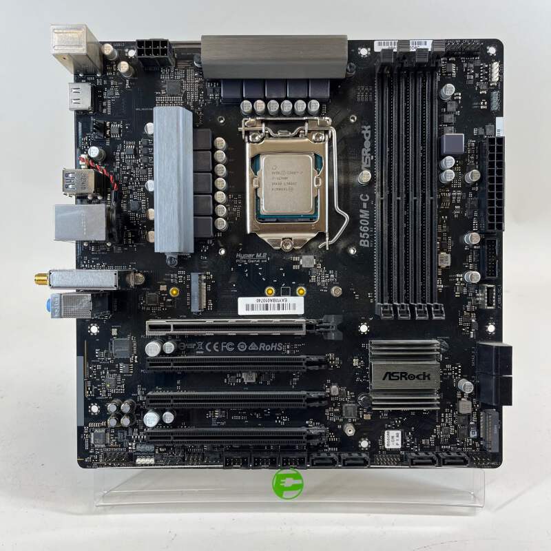 AsRock B560M-C LGA 1200 mATX Intel DDR4 Motherboard With intel i7