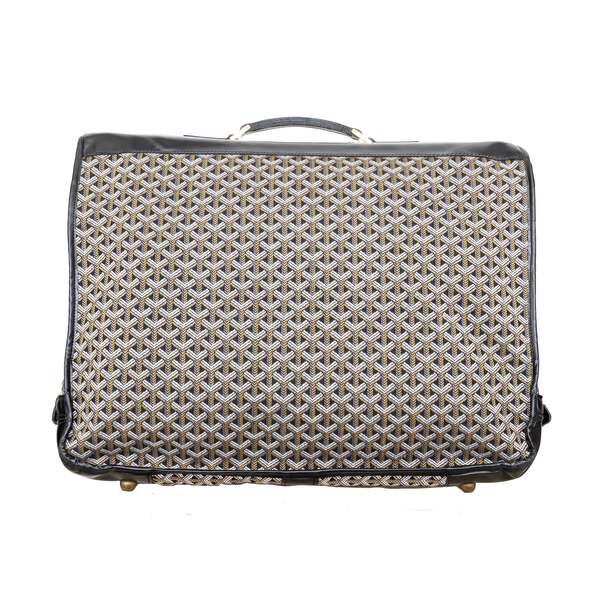 Vintage Goyard Garment Bag from the 1970s - Retro Luxury Travel
