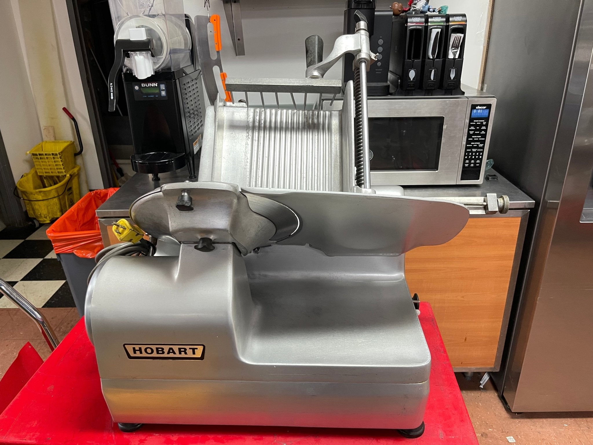 Used Hobart Automatic Meat Cheese Deli Slicer Model 1712R 120V | eBay