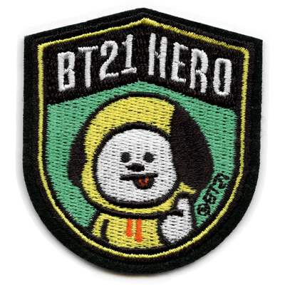 BT21 Hero Chimmy Patch BTS Jimin Embroidered Iron On | eBay