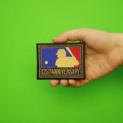 1994 Major League Baseball MLB 125th Anniversary Season Logo 