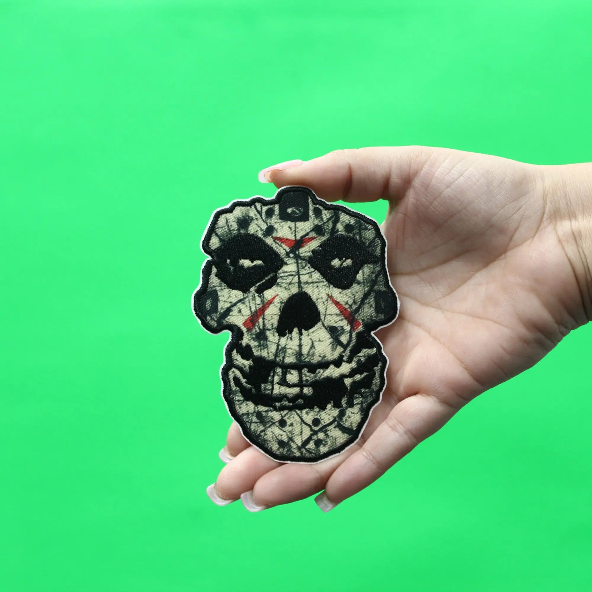 The Misfits Chrystal Lake Skull Patch Jason Voorhees Horror