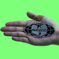 洋楽 WU-TANG CLAN Wu Tang Clan Music Patch Music Worldwide Hip-Pop Embroidered